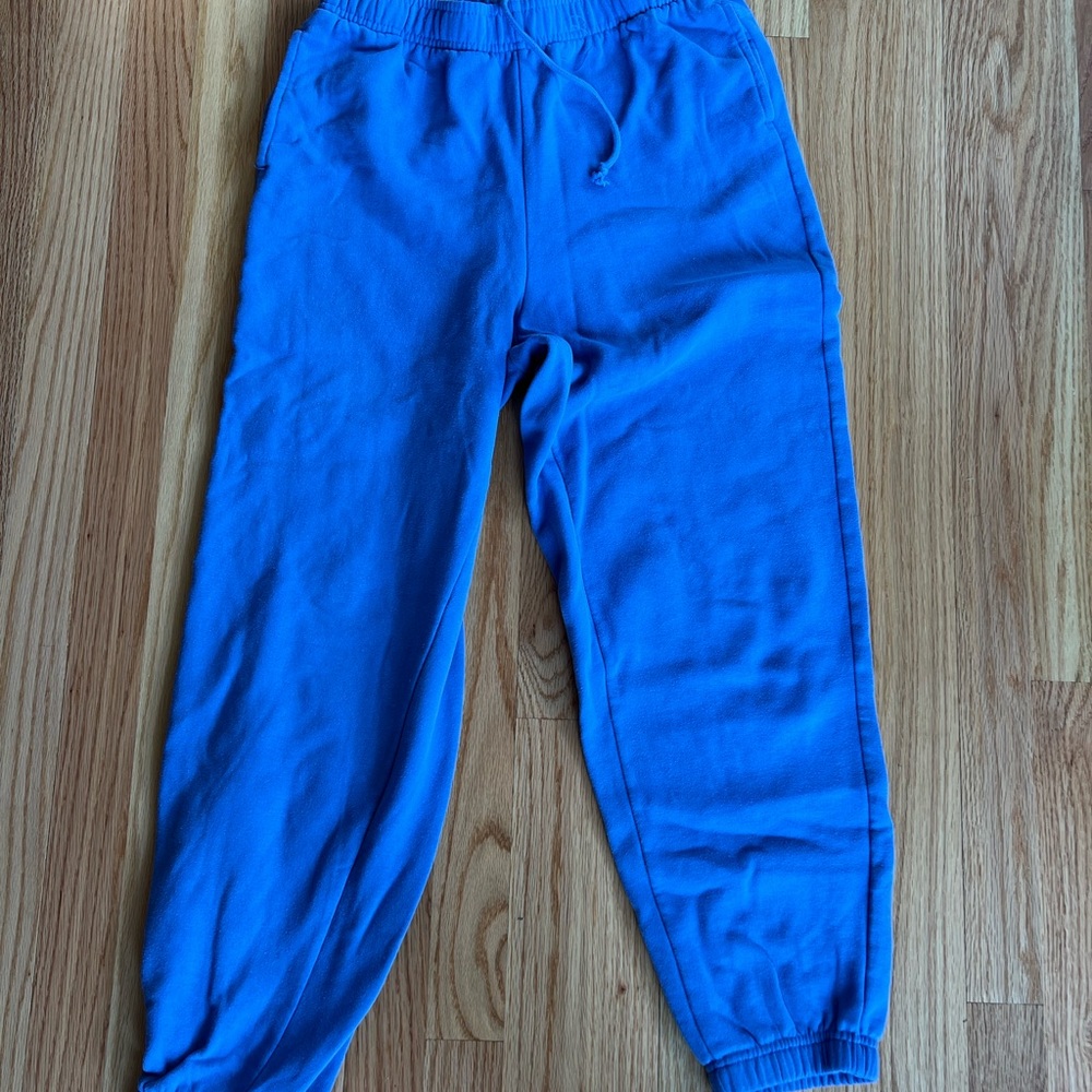 PacSun Blue Track Pants Relaxed Fit Joggers